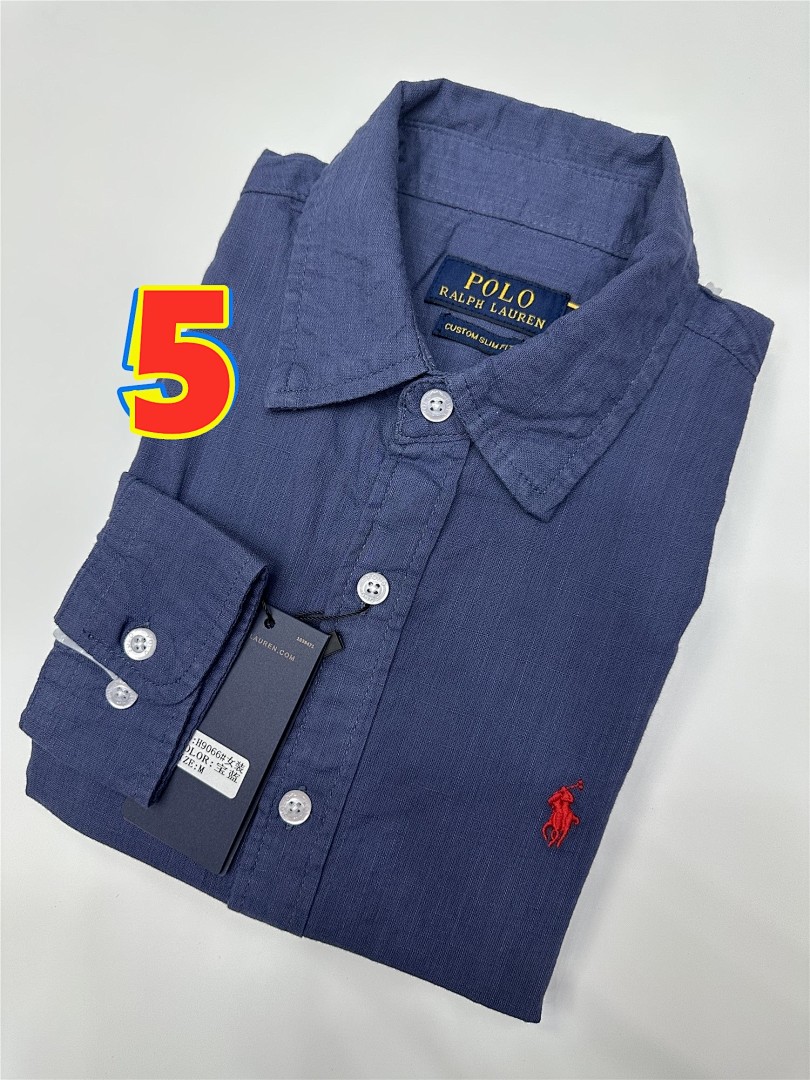 Polo Ralph Lauren Classic Fit Linen Shirt · 5970 — תמונה 21