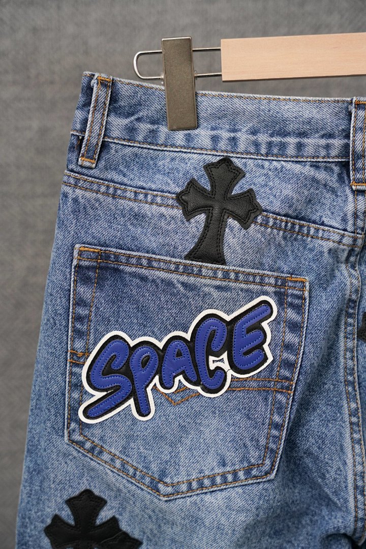 Chrome Hearts Multi Patch Cross Denim Jeans · 6226 — תמונה 76