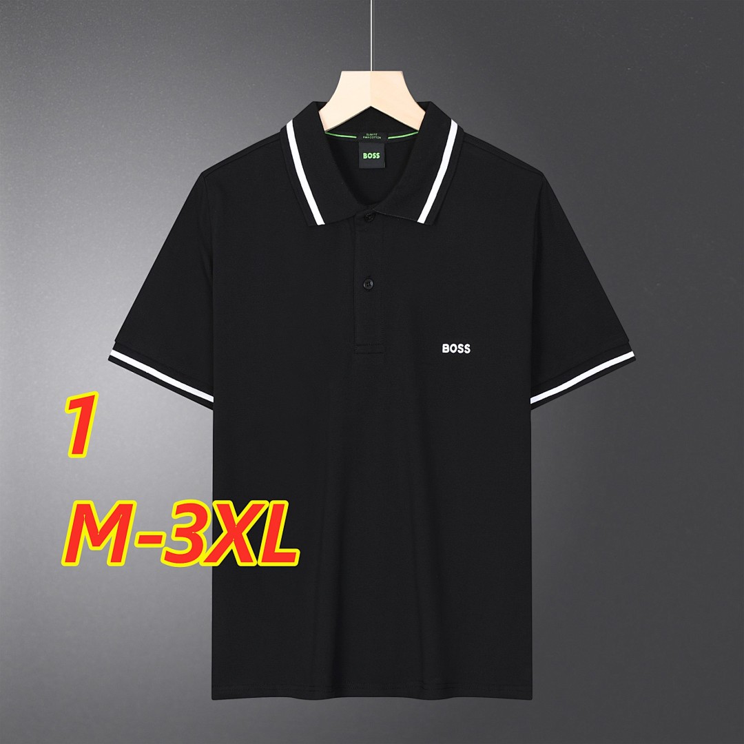 BOSS Stripe-trim polo shirt · 5271 — תמונה 3