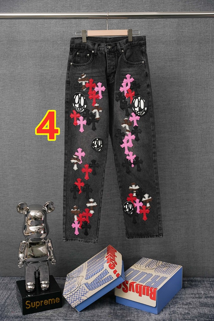 Chrome Hearts Multi Patch Cross Denim Jeans · 6226 — תמונה 5
