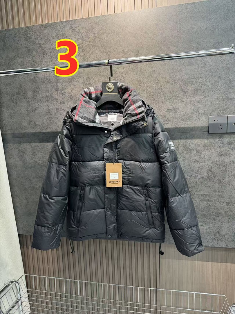 Burberry Check Hooded Puffer Jacket · 5661 — תמונה 4