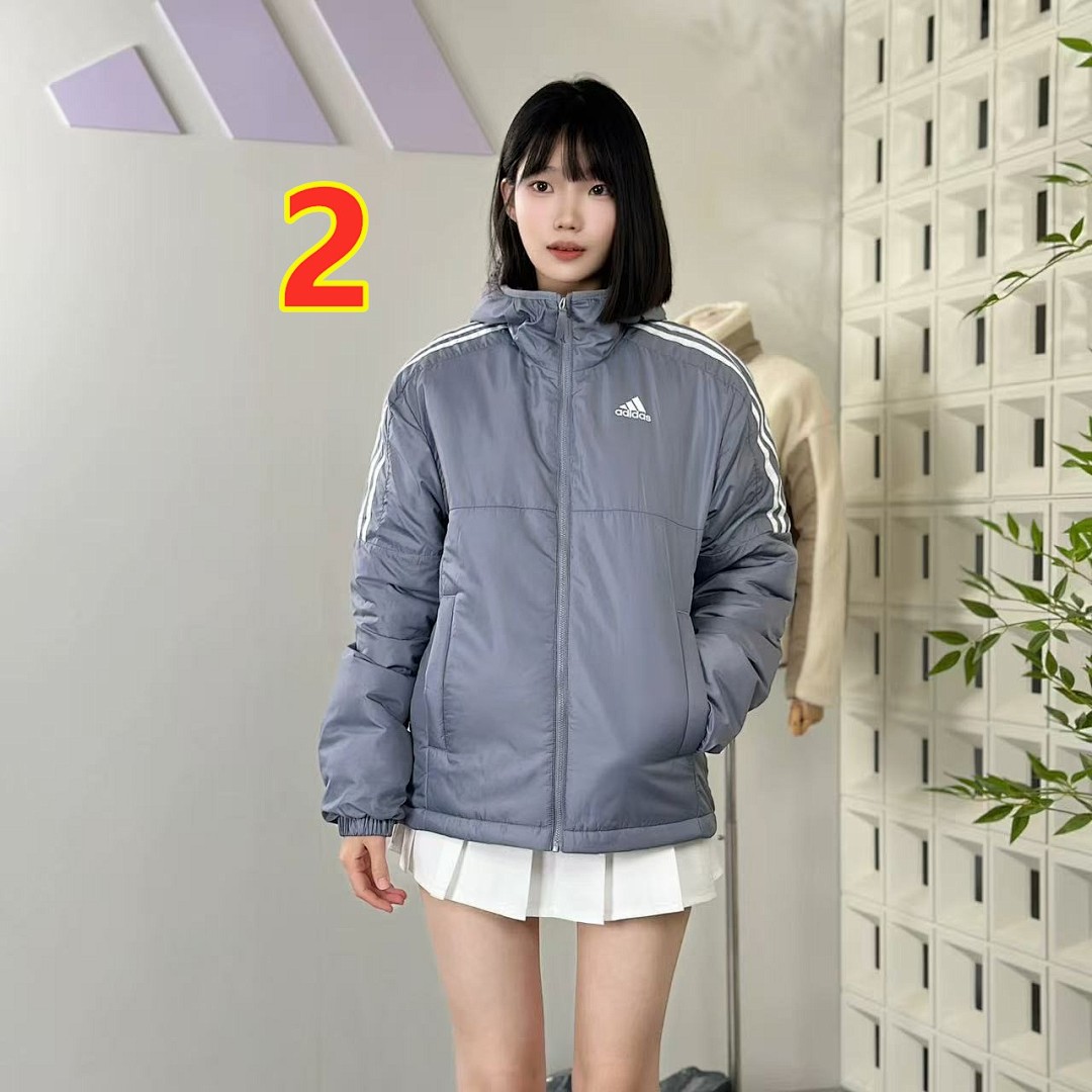 Adidas Essentials 3-Stripes Insulated Hooded Jacket · 5912 — תמונה 5