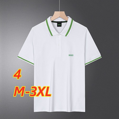 BOSS Stripe-trim polo shirt · 5271