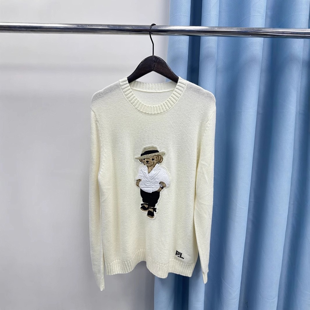 Ralph Lauren Polo Bear Cotton Crewneck Sweater · 5579 — תמונה 7