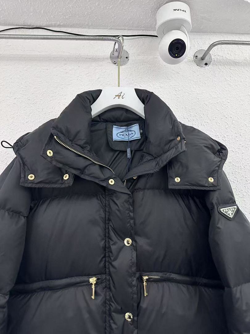 Prada Re-Nylon Convertible Down Jacket · 5743 — תמונה 6