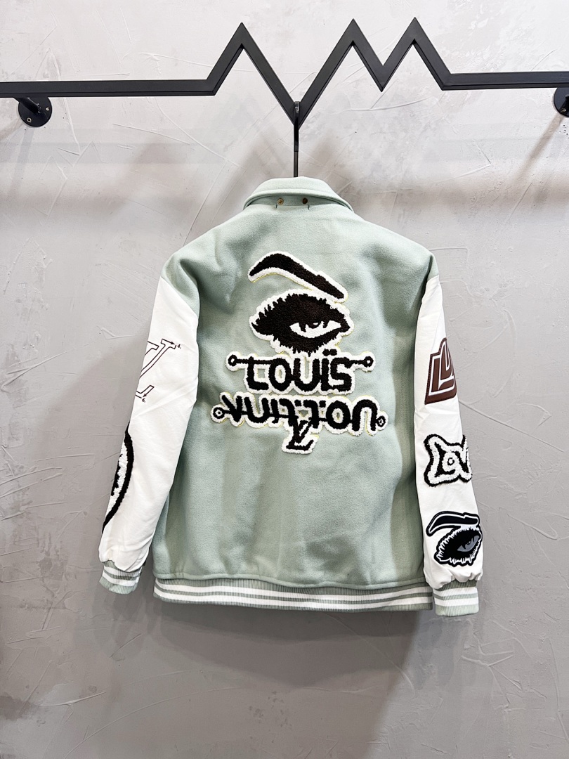 Louis Vuitton Monogram Playground Varsity Jacket · 6195 — תמונה 48