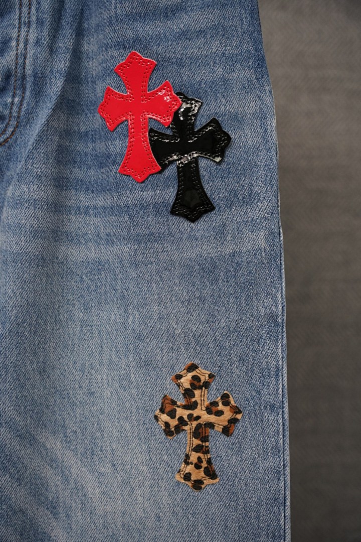 Chrome Hearts Multi Patch Cross Denim Jeans · 6226 — תמונה 40