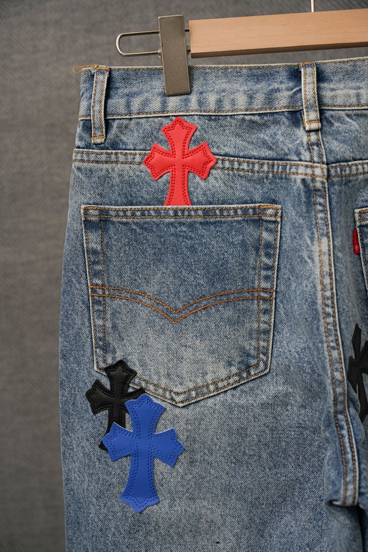 Chrome Hearts Multi Patch Cross Denim Jeans · 6226 — תמונה 27