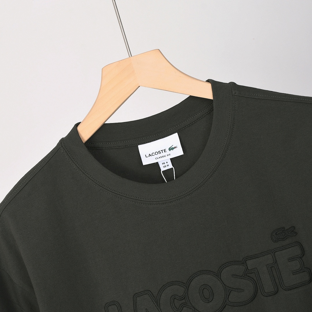 Lacoste Printed Cotton Jersey T-shirt · 5272 — תמונה 12