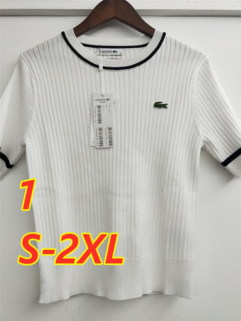 Lacoste Contrast Trim Jersey T-shirt · 5276 — תמונה 8