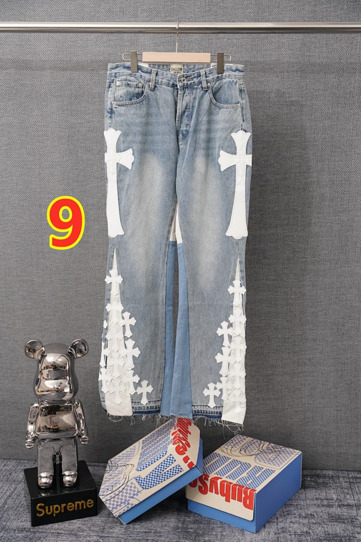 Chrome Hearts Multi Patch Cross Denim Jeans · 6226 — תמונה 10