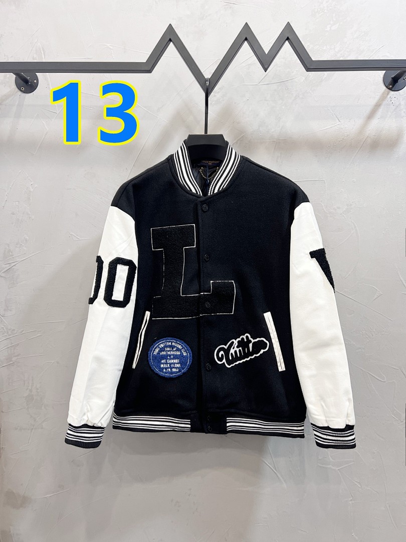 Louis Vuitton Monogram Playground Varsity Jacket · 6195 — תמונה 14