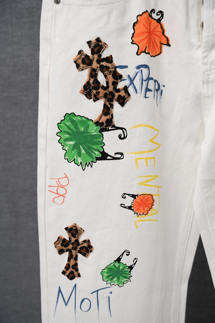 Chrome Hearts Gallery Dept Cross Patch Jeans · 6228 — תמונה 44