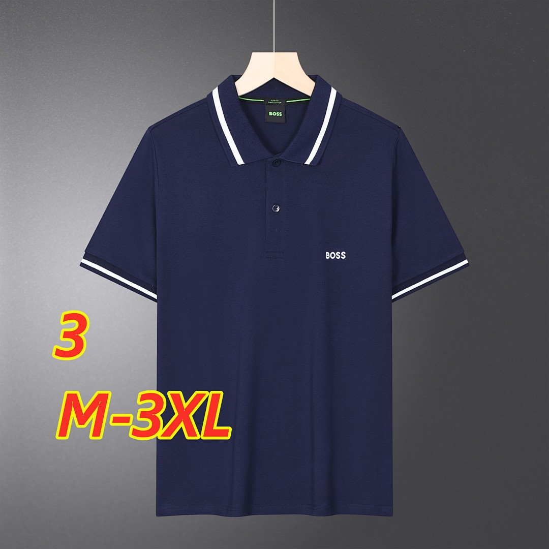 BOSS Stripe-trim polo shirt · 5271 — תמונה 5