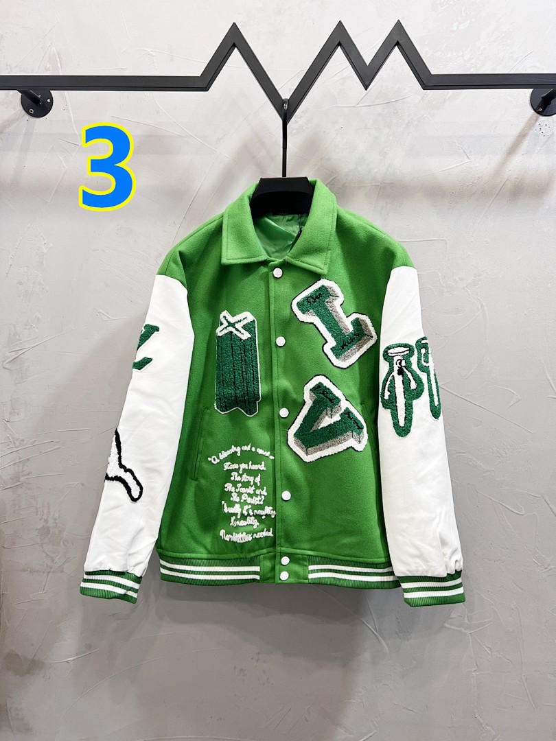 Louis Vuitton Monogram Playground Varsity Jacket · 6195 — תמונה 4