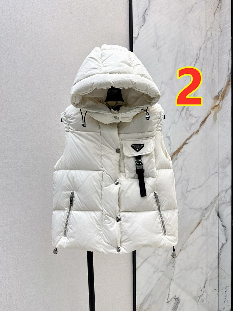 Prada Re-Nylon Down Vest · 5750 — תמונה 3