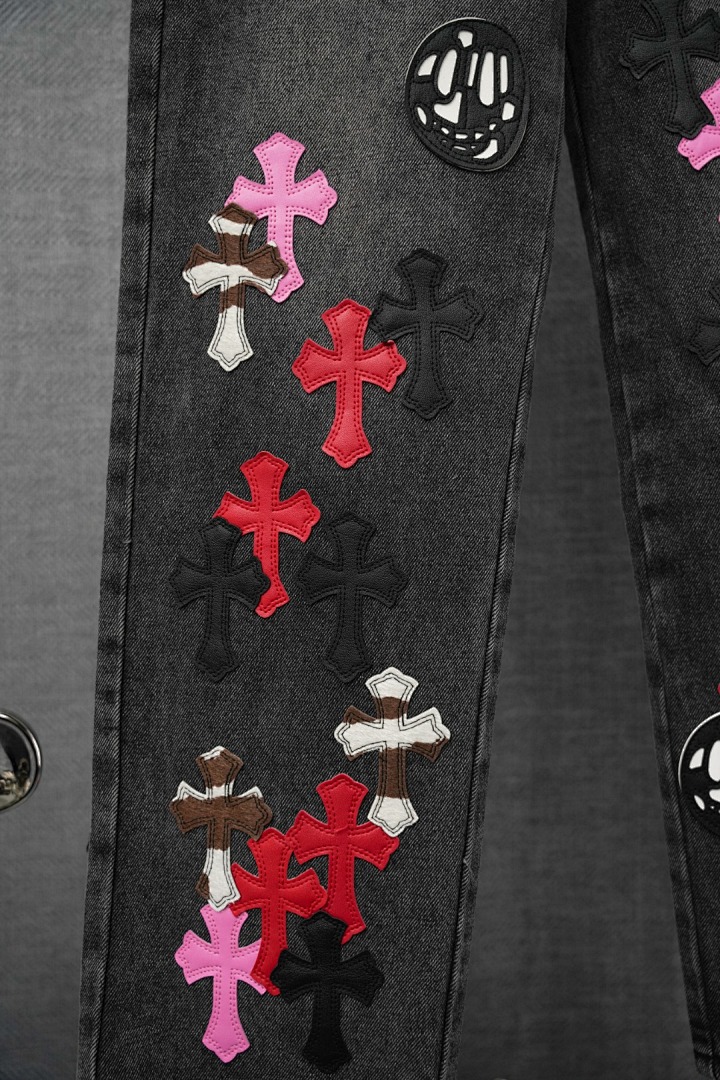 Chrome Hearts Multi Patch Cross Denim Jeans · 6226 — תמונה 53