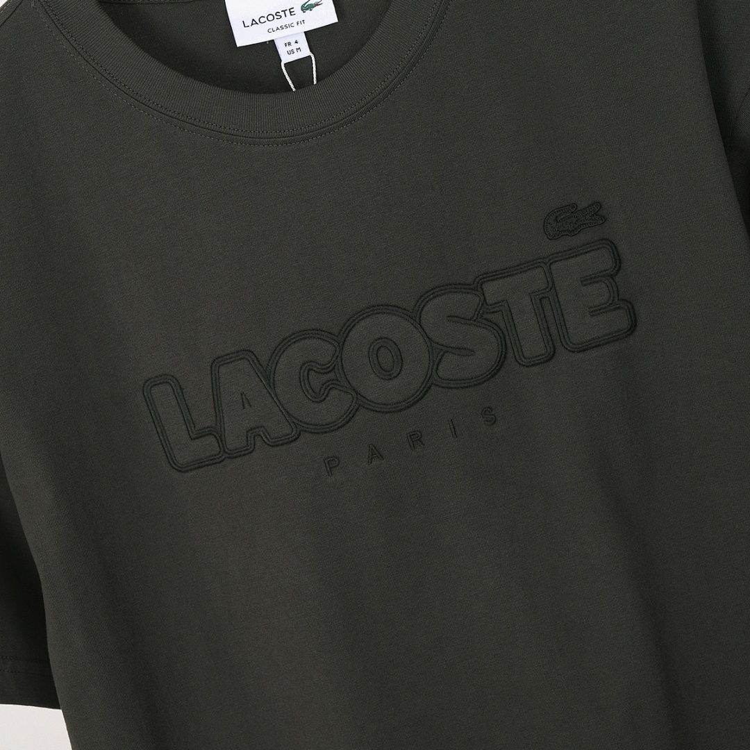 Lacoste Printed Cotton Jersey T-shirt · 5272 — תמונה 10