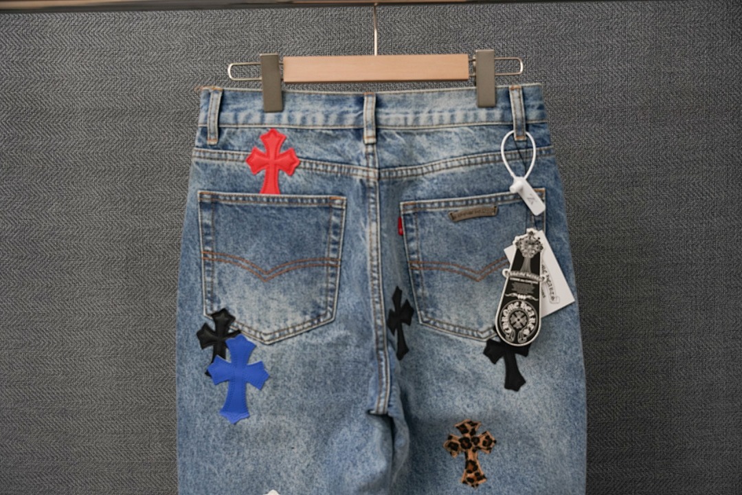 Chrome Hearts Multi Patch Cross Denim Jeans · 6226 — תמונה 28