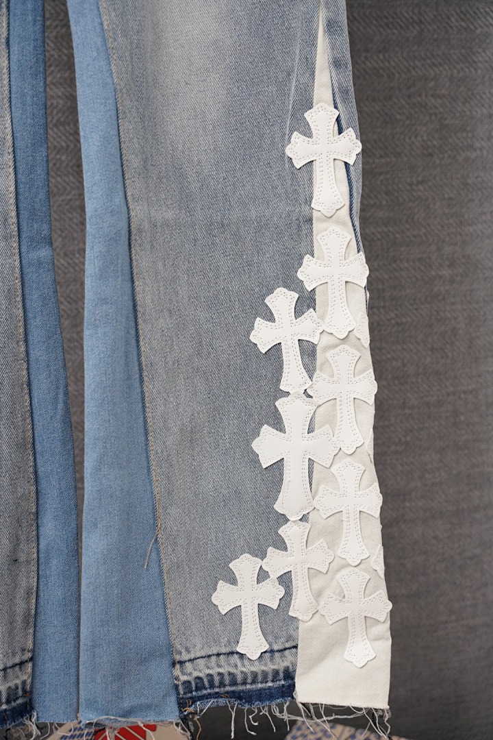 Chrome Hearts Multi Patch Cross Denim Jeans · 6226 — תמונה 15