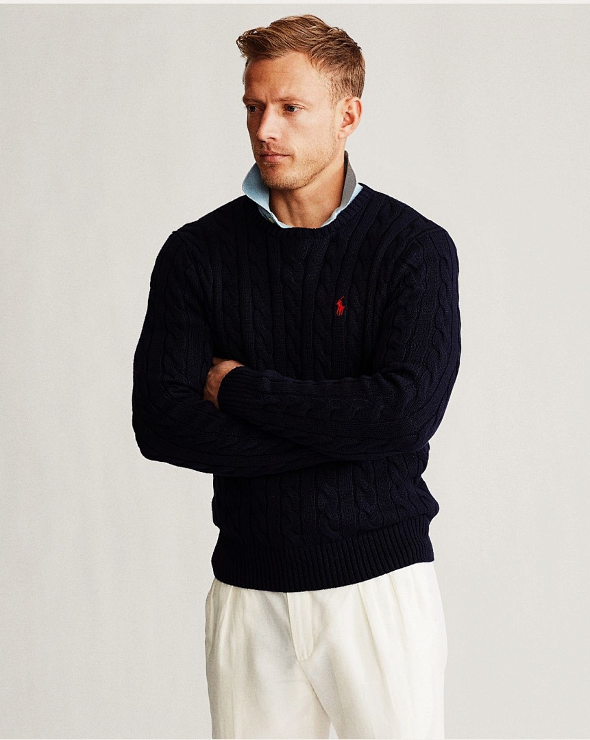 Polo Ralph Lauren Cable-Knit Cotton Sweater · 5067 — תמונה 3