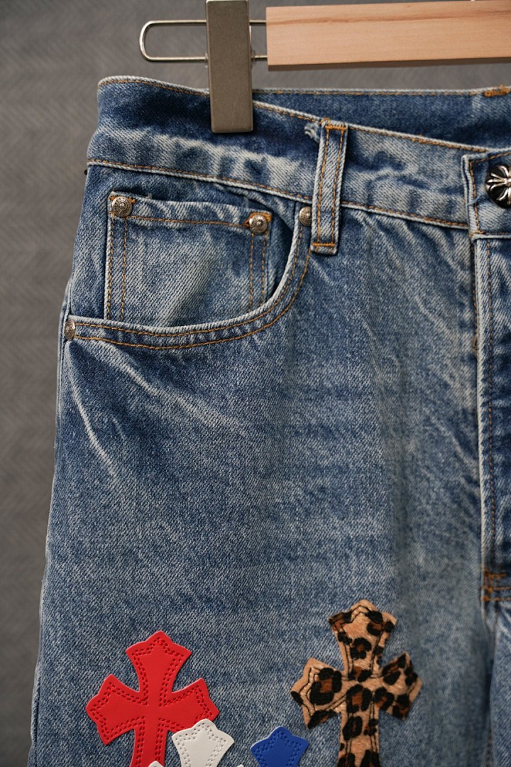 Chrome Hearts Multi Patch Cross Denim Jeans · 6226 — תמונה 33
