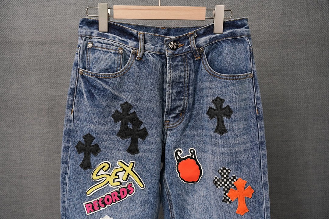 Chrome Hearts Multi Patch Cross Denim Jeans · 6226 — תמונה 77