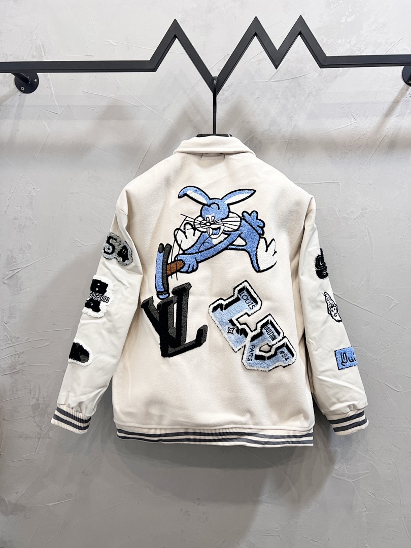 Louis Vuitton Monogram Playground Varsity Jacket · 6195 — תמונה 31