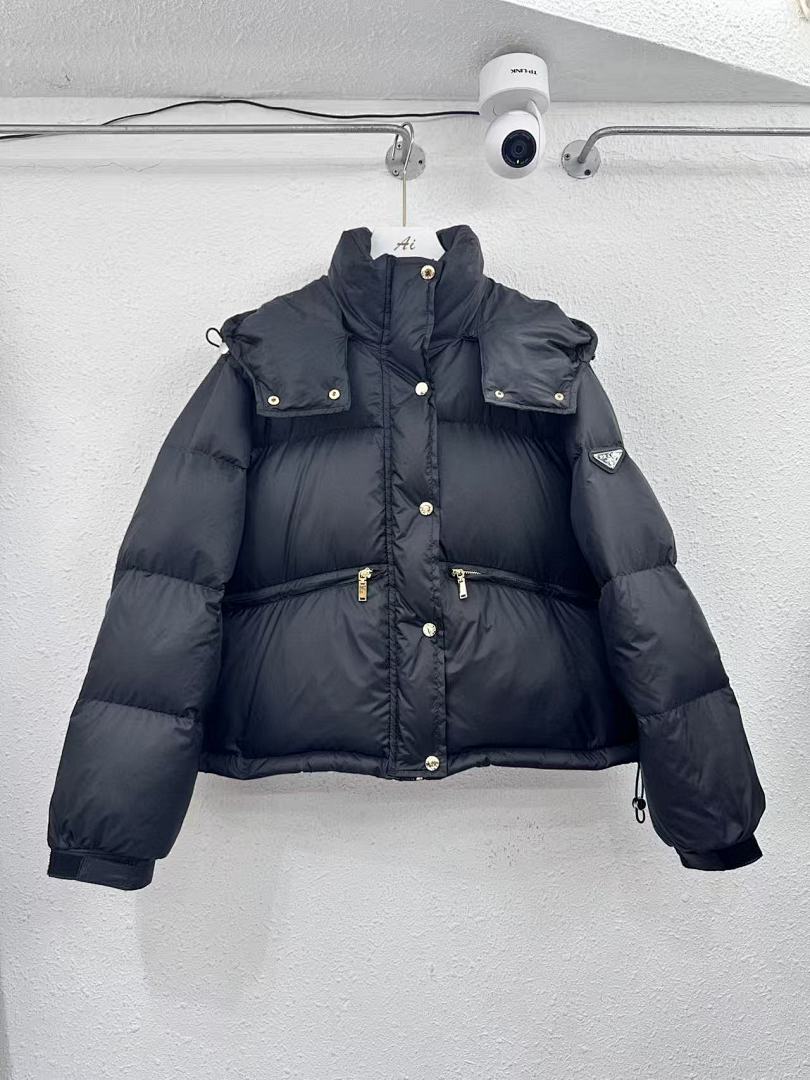 Prada Re-Nylon Convertible Down Jacket · 5743 — תמונה 8