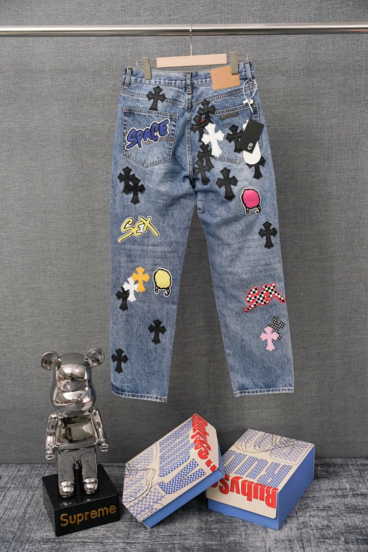 Chrome Hearts Multi Patch Cross Denim Jeans · 6226 — תמונה 81