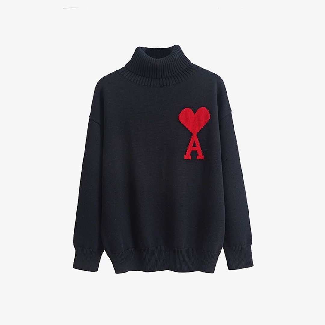AMI Paris Ami De Coeur Funnel Neck · 4736 — תמונה 2