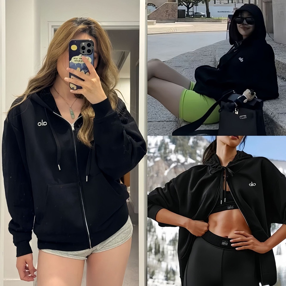 ALO Accolade Full Zip Hoodie · 6230 — תמונה 6