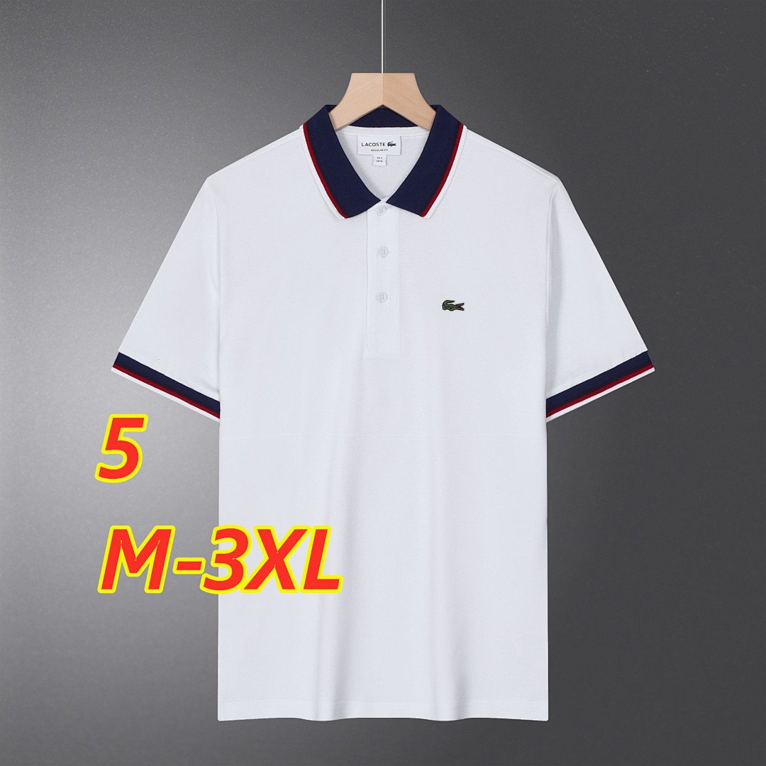 Lacoste Regular Fit Contrast Collar Polo · 5269 — תמונה 4