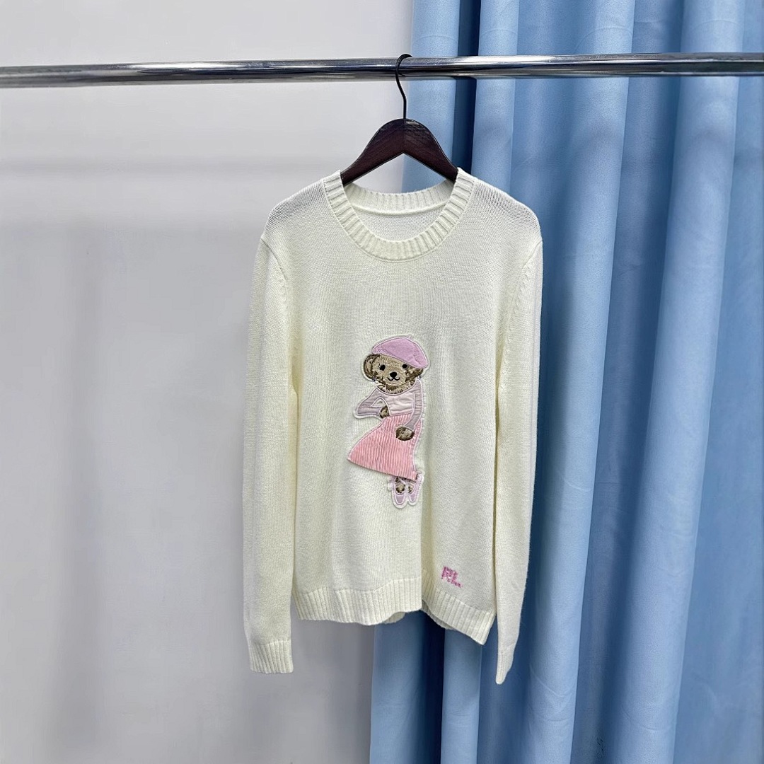 Ralph Lauren Polo Bear Cotton Crewneck Sweater · 5579 — תמונה 5