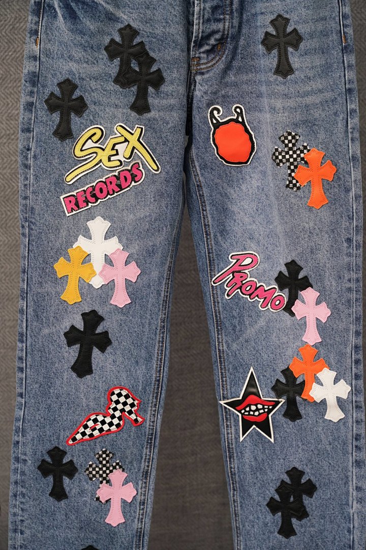 Chrome Hearts Multi Patch Cross Denim Jeans · 6226 — תמונה 82