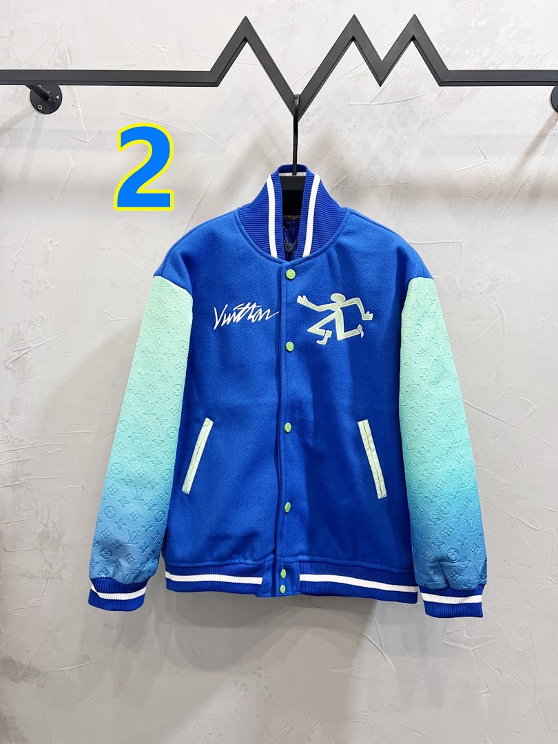 Louis Vuitton Monogram Playground Varsity Jacket · 6195 — תמונה 3