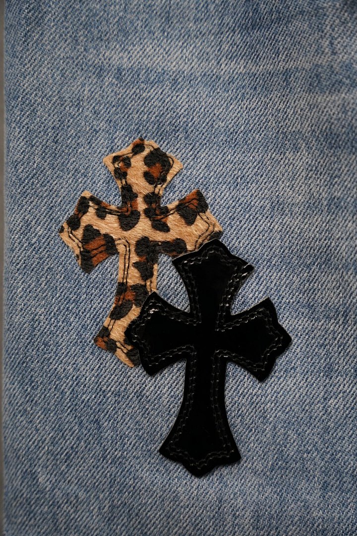 Chrome Hearts Multi Patch Cross Denim Jeans · 6226 — תמונה 34