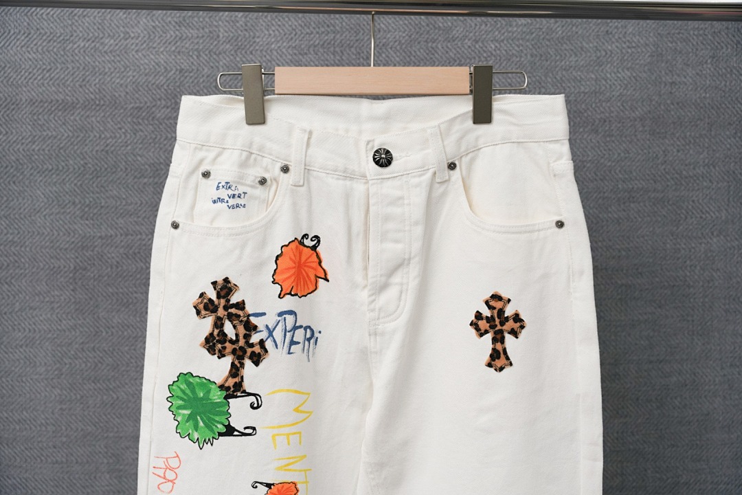 Chrome Hearts Gallery Dept Cross Patch Jeans · 6228 — תמונה 49