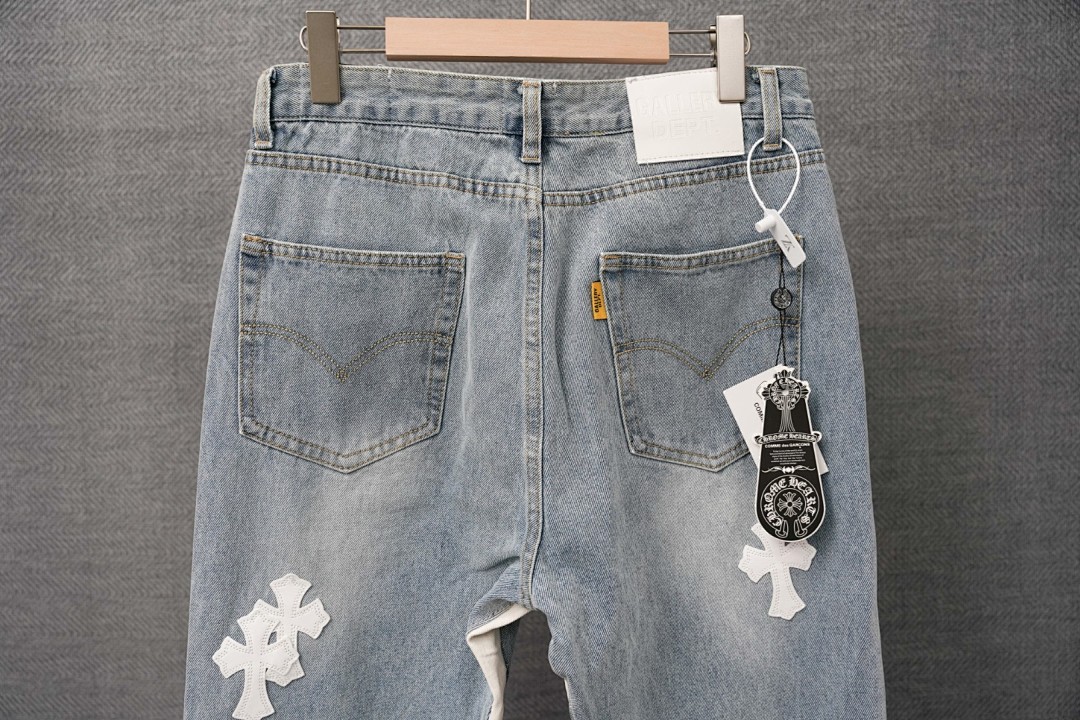 Chrome Hearts Gallery Dept Cross Patch Jeans · 6228 — תמונה 89