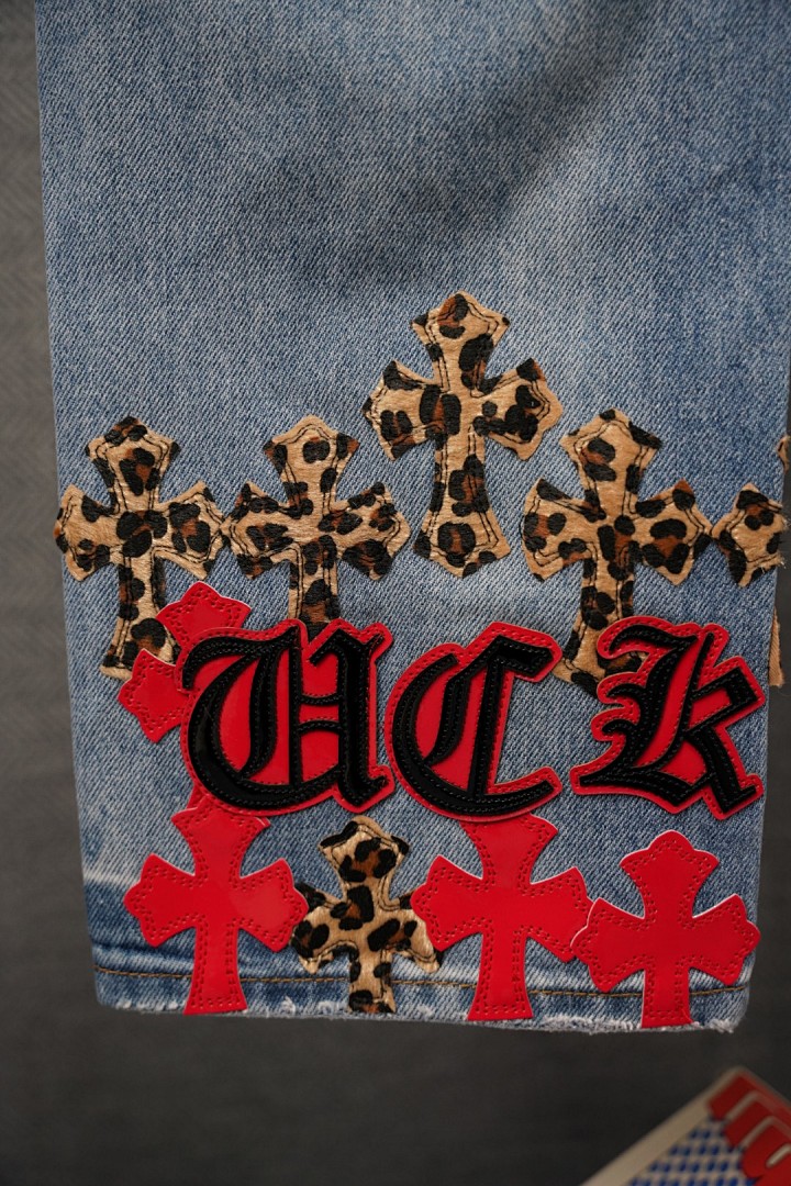 Chrome Hearts Multi Patch Cross Denim Jeans · 6226 — תמונה 36