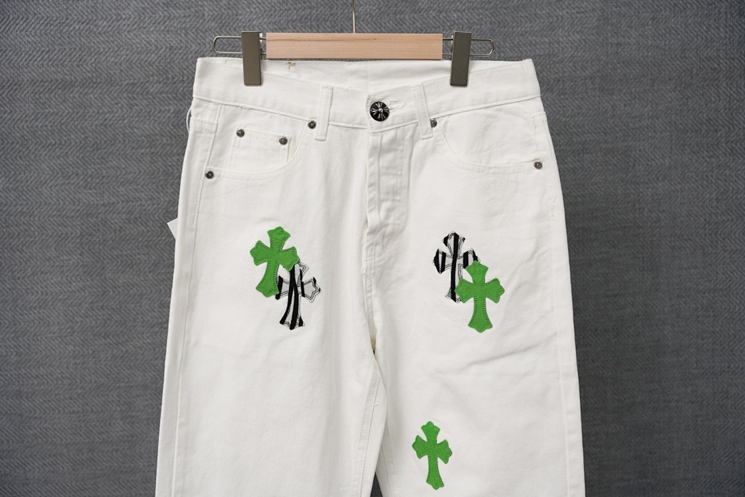 Chrome Hearts Gallery Dept Cross Patch Jeans · 6228 — תמונה 34