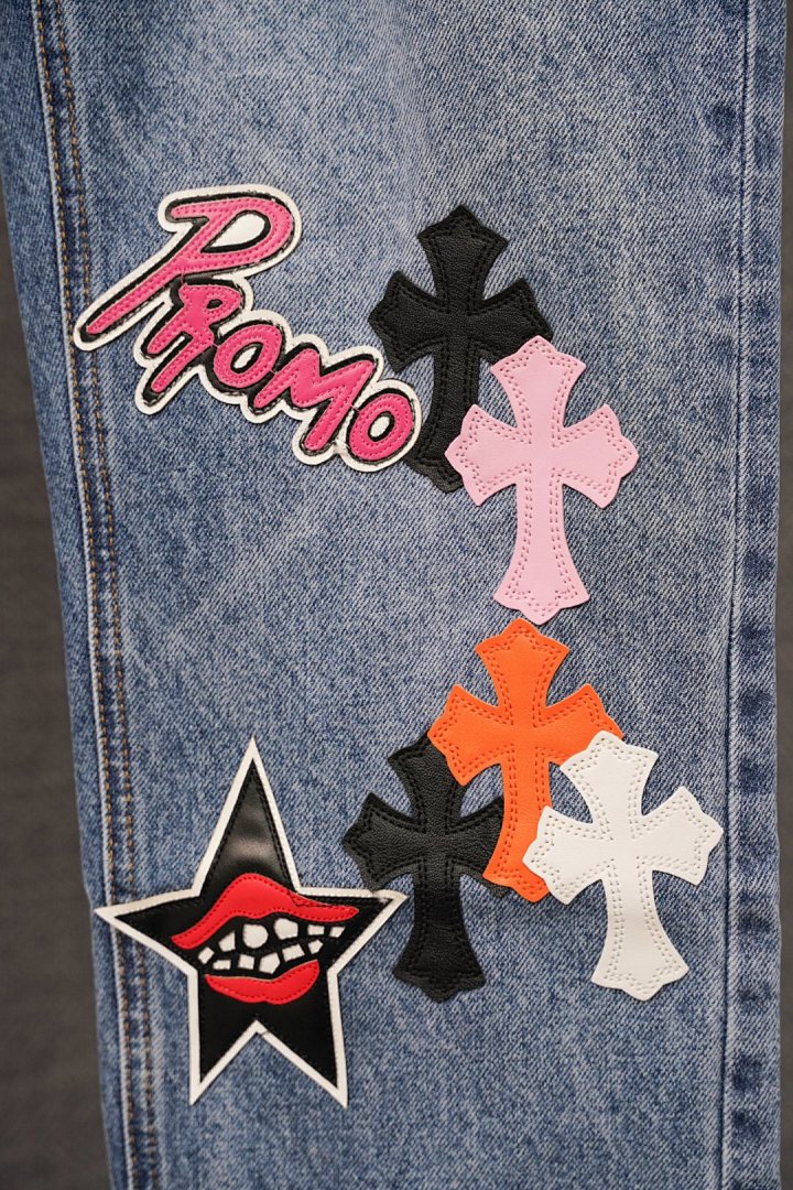 Chrome Hearts Multi Patch Cross Denim Jeans · 6226 — תמונה 79