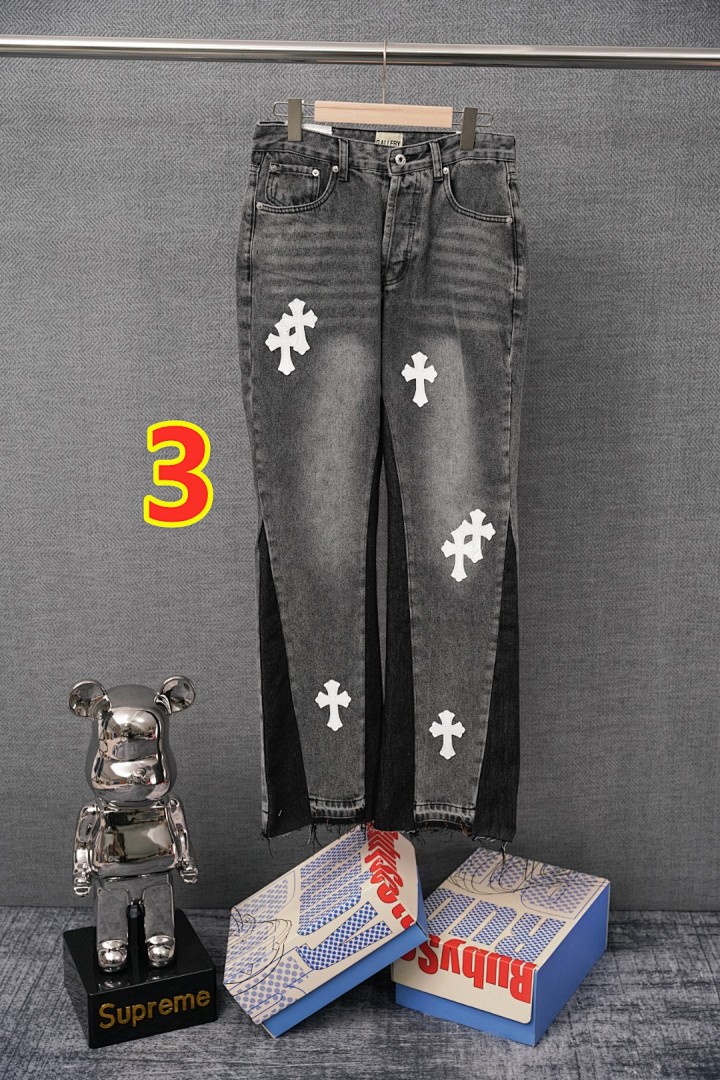 Chrome Hearts Gallery Dept Cross Patch Jeans · 6228 — תמונה 4