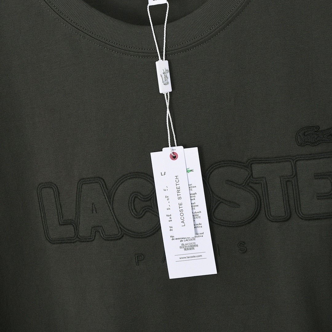 Lacoste Printed Cotton Jersey T-shirt · 5272 — תמונה 8