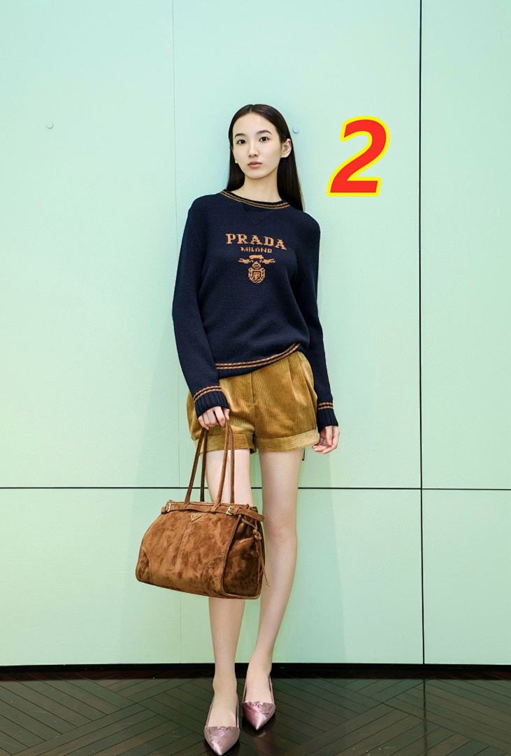 Prada Wool And Cashmere Crew-neck Sweater · 5004 — תמונה 4