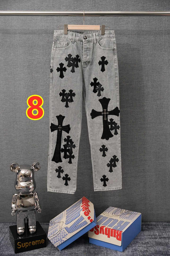 Chrome Hearts Multi Patch Cross Denim Jeans · 6226 — תמונה 9