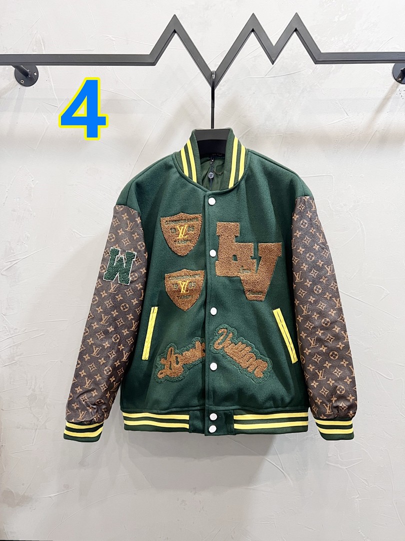 Louis Vuitton Monogram Playground Varsity Jacket · 6195 — תמונה 5