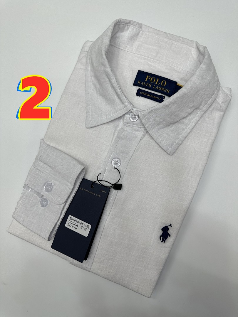 Polo Ralph Lauren Classic Fit Linen Shirt · 5970 — תמונה 20