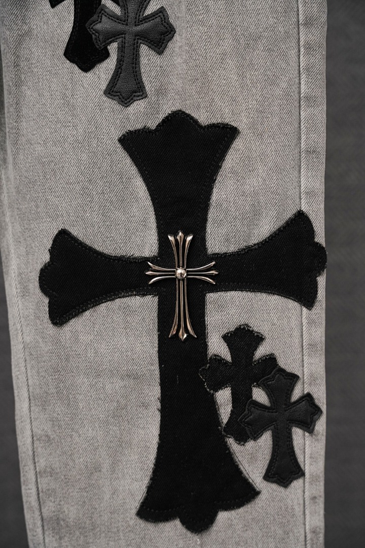 Chrome Hearts Multi Patch Cross Denim Jeans · 6226 — תמונה 24