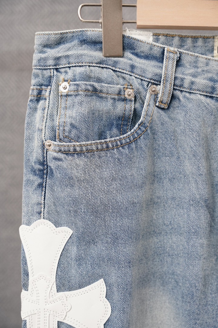 Chrome Hearts Multi Patch Cross Denim Jeans · 6226 — תמונה 17